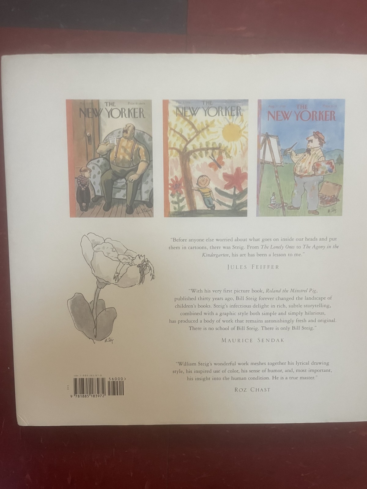The World Of William Steig by Lee Lorenz. 1998 1st Ed Hardcover w/ DJ