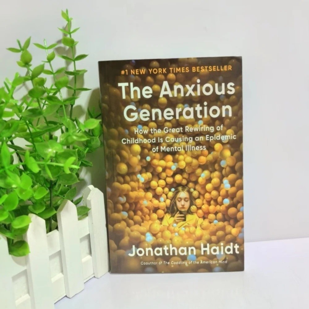 The Anxious Generation by Jonathan Haidt: NYT Bestseller on Digital Age Anxiety