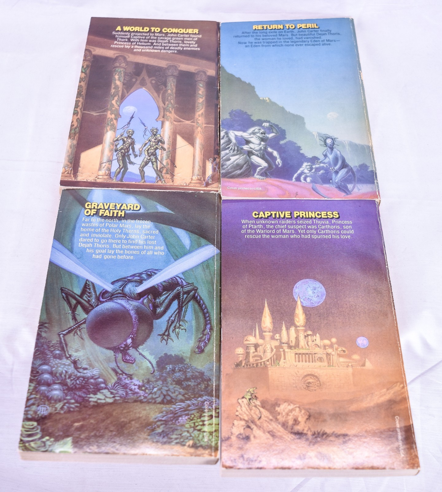 The Martian Tales of Edgar Rice Burroughs Barsoom Complete Set 1-11