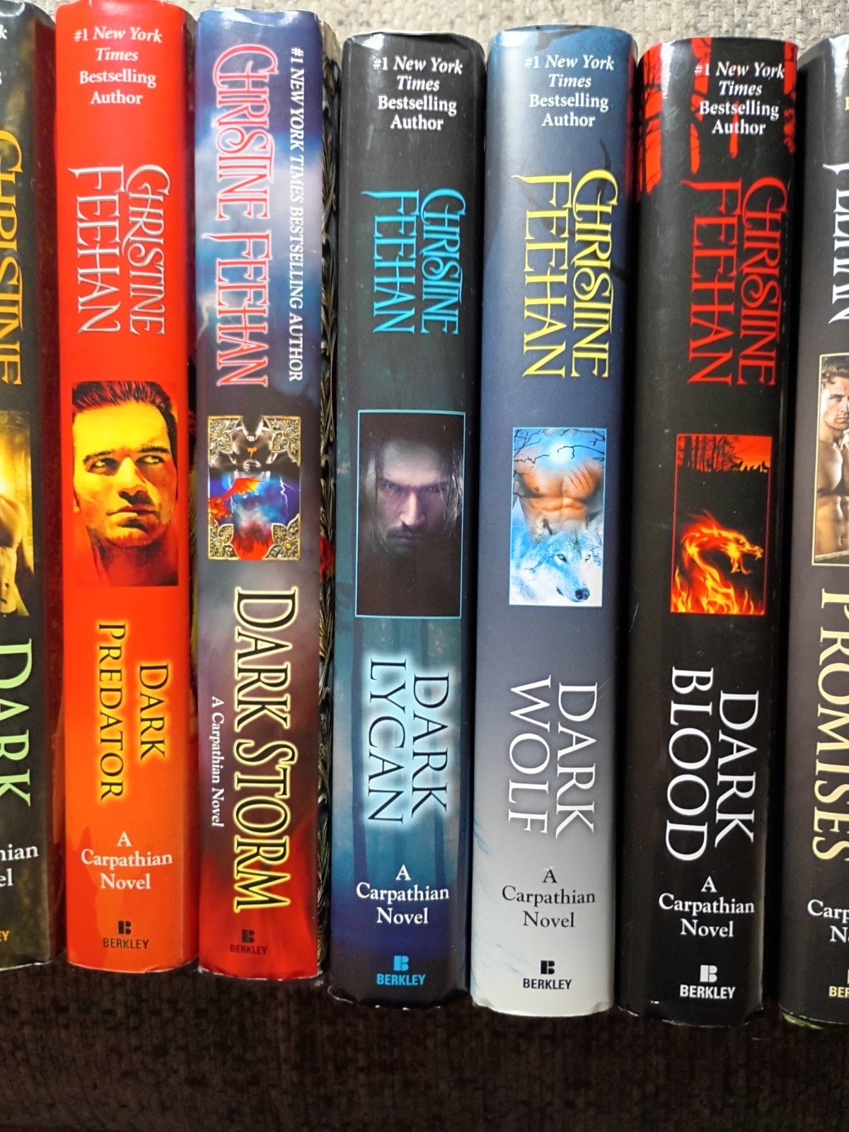 Christine Feehan Dark Series(Carpathian Series). 15 Hard Back