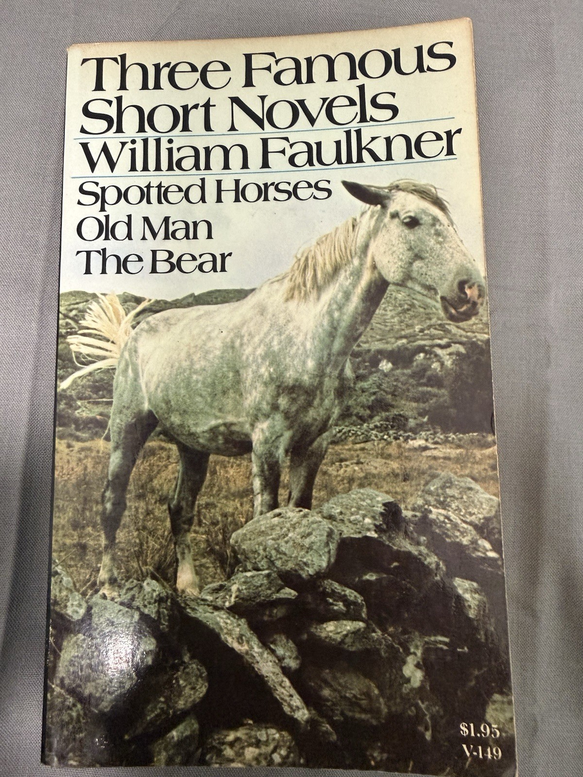 William Faulkner Vintage Paperback Lot 5 Go Down Moses Hamlet Unvanquished