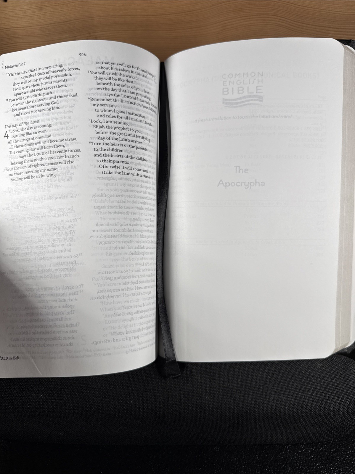 CEB Common English Thinline Bible with Apocrypha (2011 DecoTone Black)