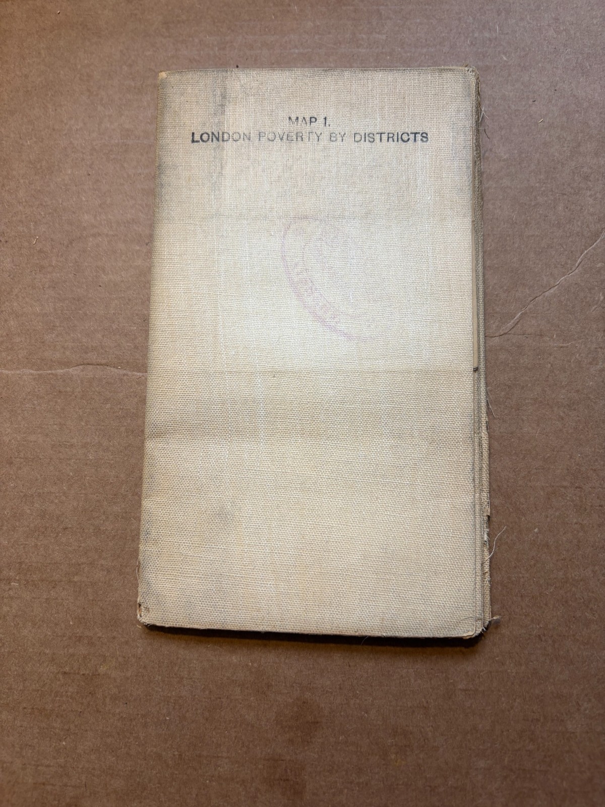 Labor and Life of the People; Maps, etc. by Charles Booth, 1891 Hardcover w/maps