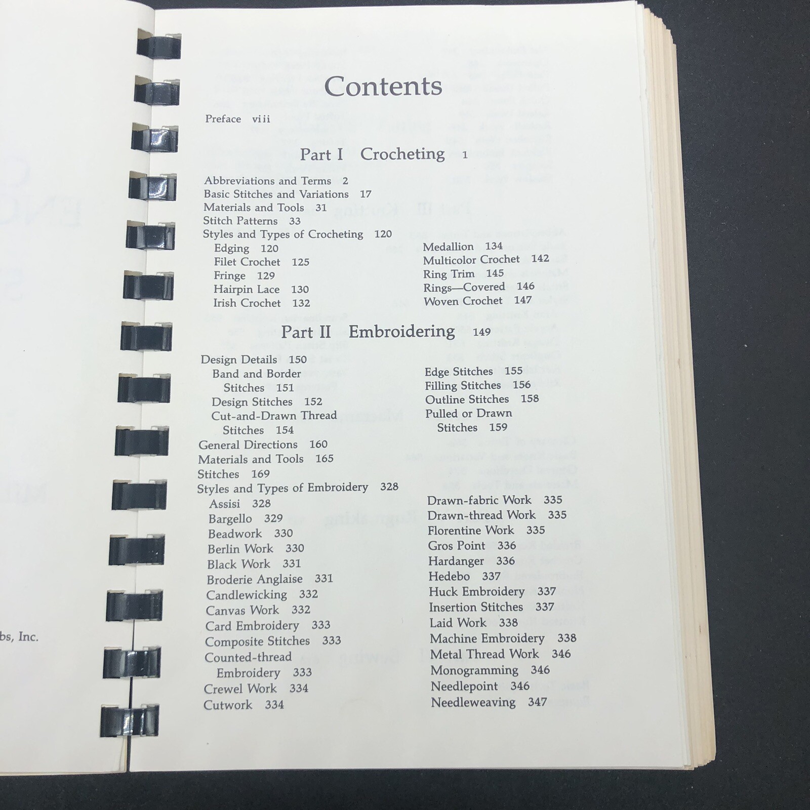 The Complete Encyclopedia of Stitchery Spiral Bound Mildred Graves Ryan 689 Page