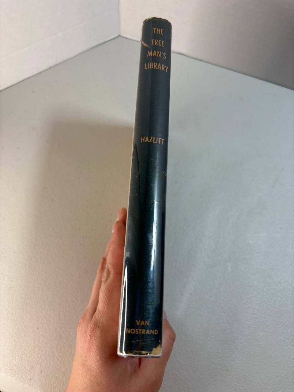 The Free Man s Library Henry Hazlitt 1956 HC DJ First Edition Economics Liberty