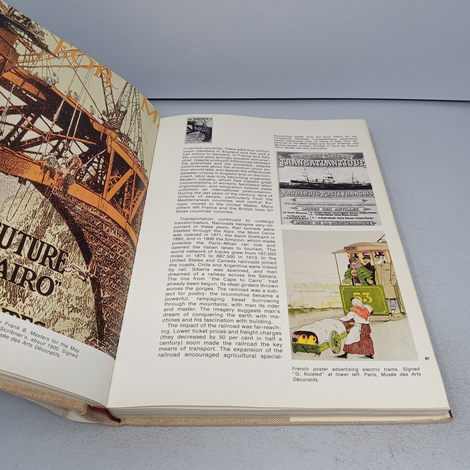 The Poster in History: 1974 American Heritage Publishing Co. Hardcover Max Gallo