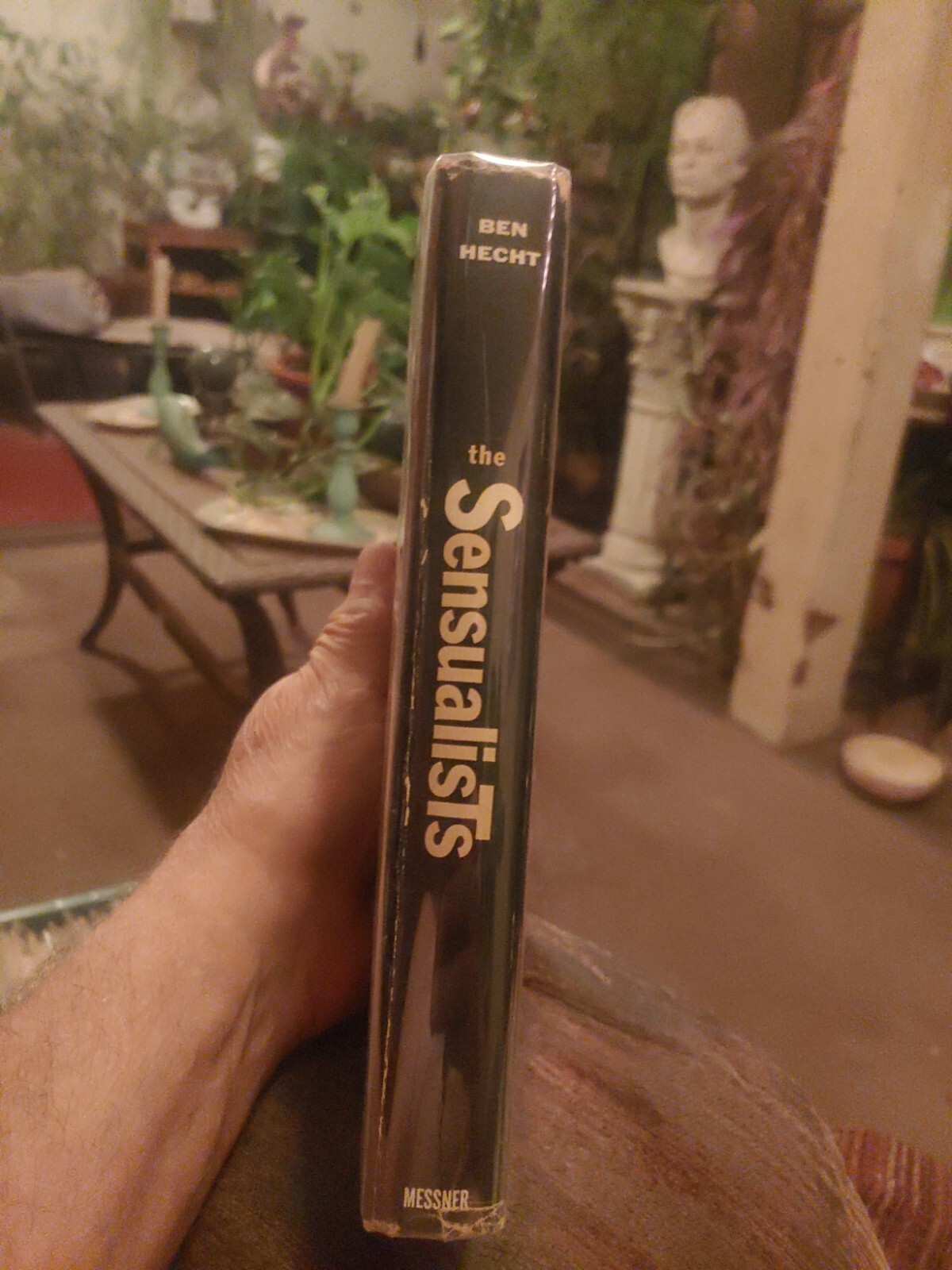 The Sensualists by Ben Hecht Hardcover 1959 First HB DJ VG