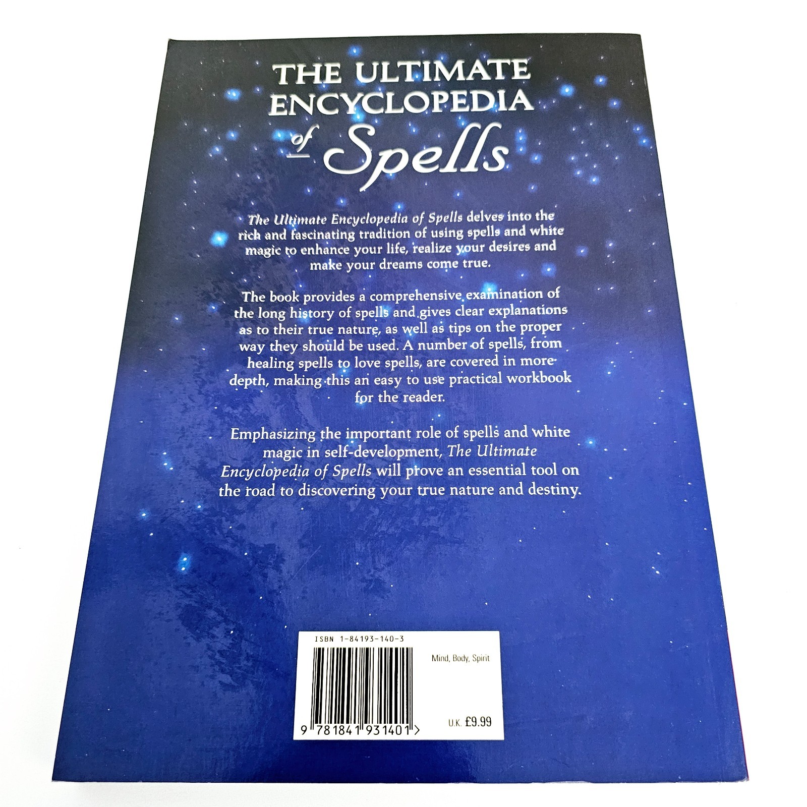 The Ultimate Encyclopedia Of Spells Michael Johnstone Paperback Free Postage