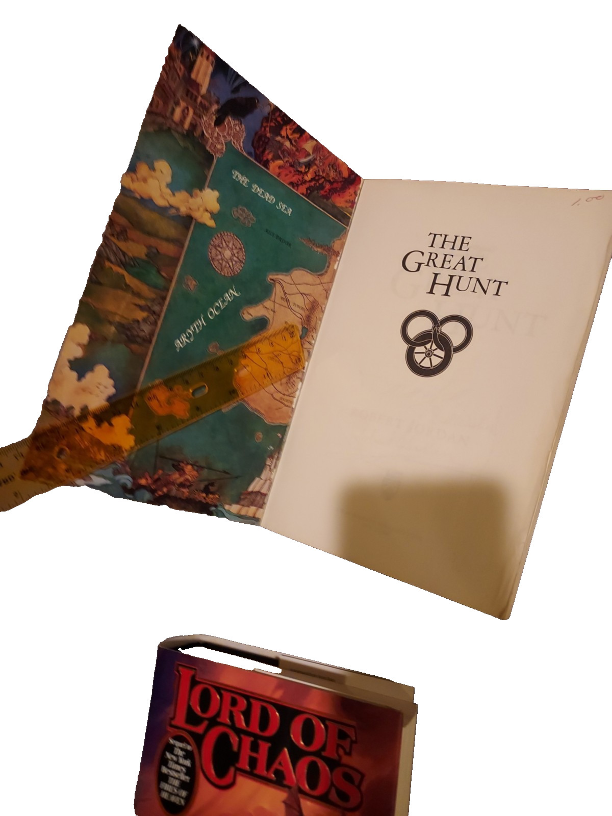 Wheel of Time Lot 8 bks, 6 signed most 1st print Robert Jordan condition varies