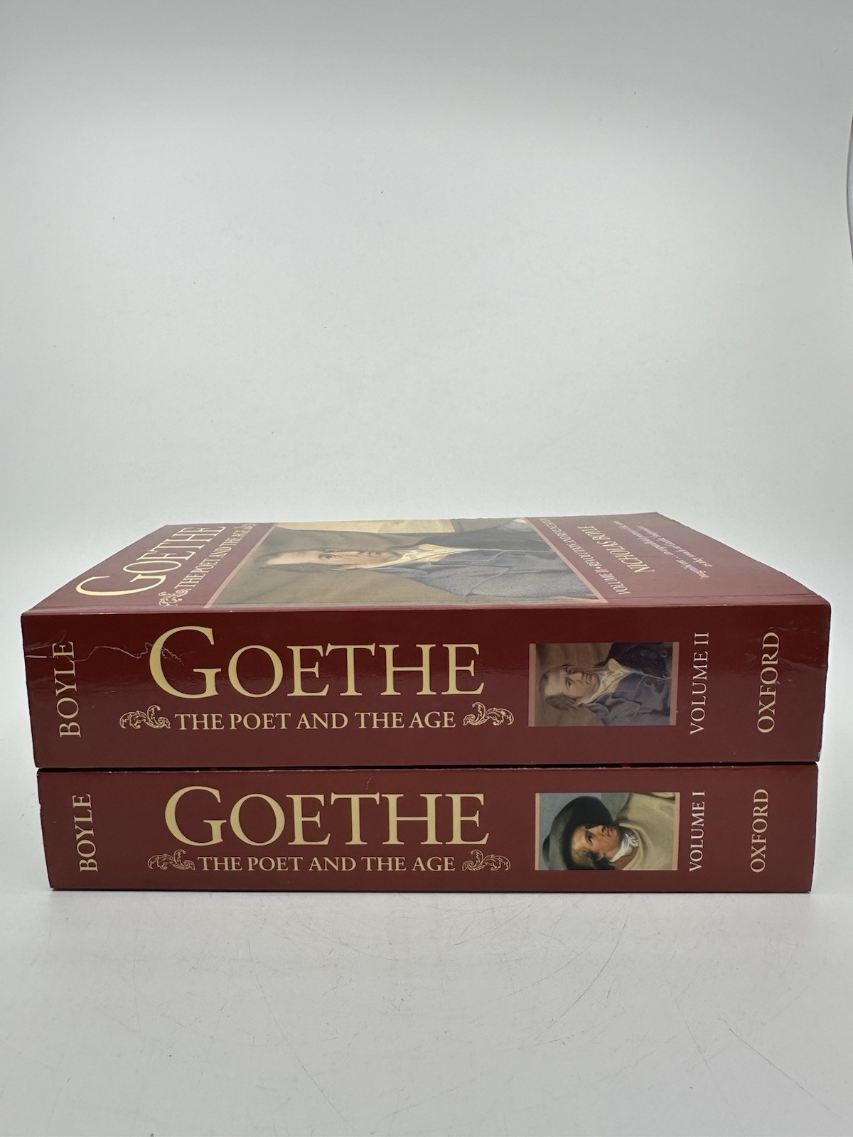 Wolfgang Goethe: the Poet and the Age Vol. I & II Nicholas Boyle Set Like New