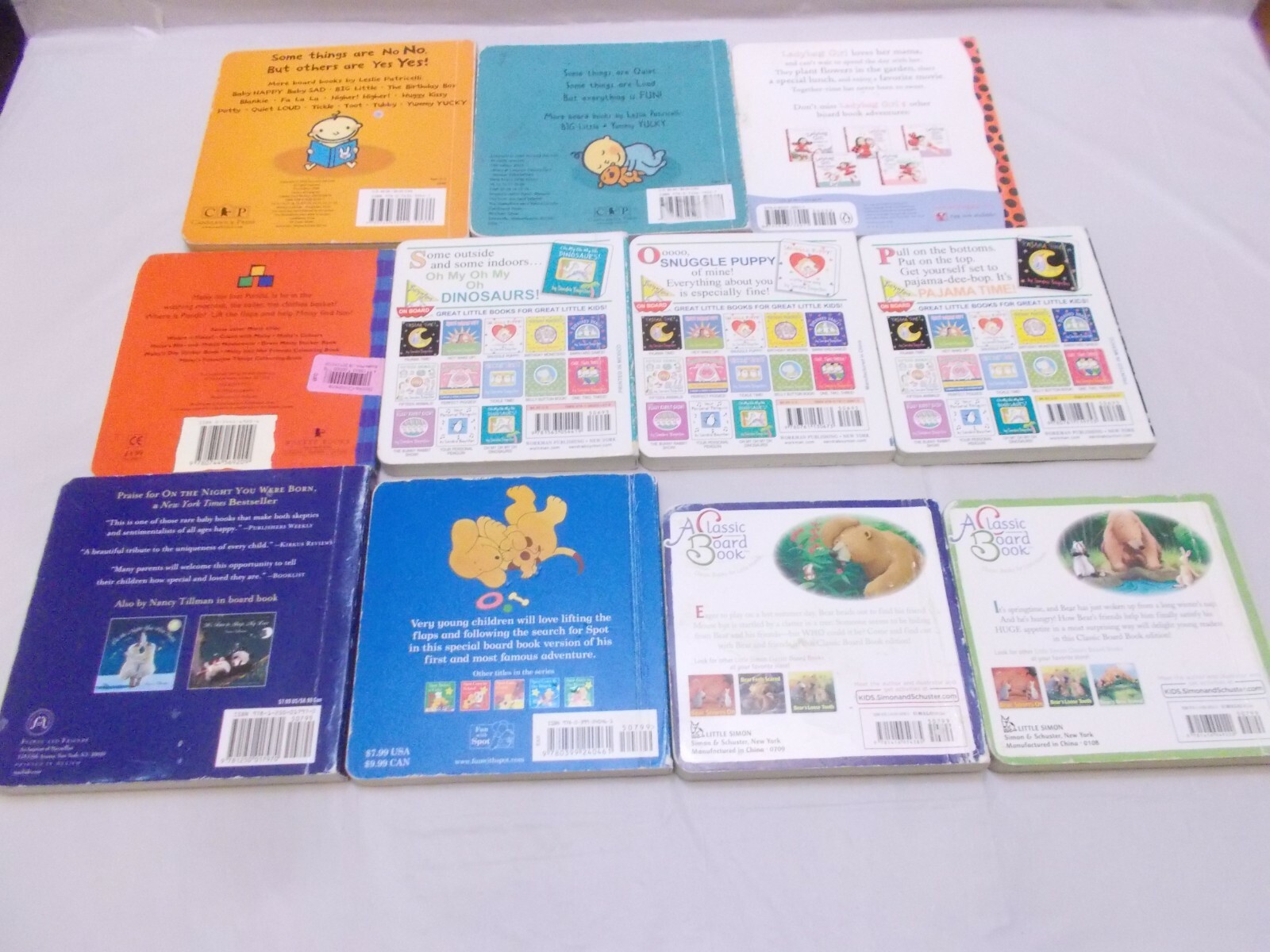26 BOARD BOOKS SANDRA BOYNTON PLUS BEAR LADYBUG FIRAFFES BABY TIGER SILLY