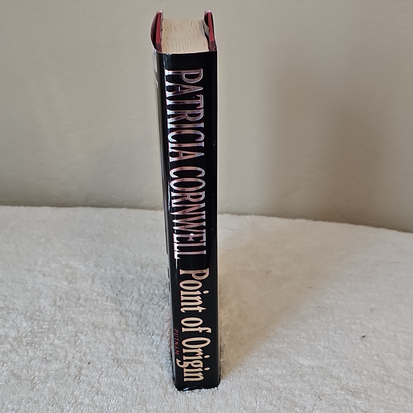 Patricia Cornwell “Point of Origin” Hardcover First Edition 1998 DJ