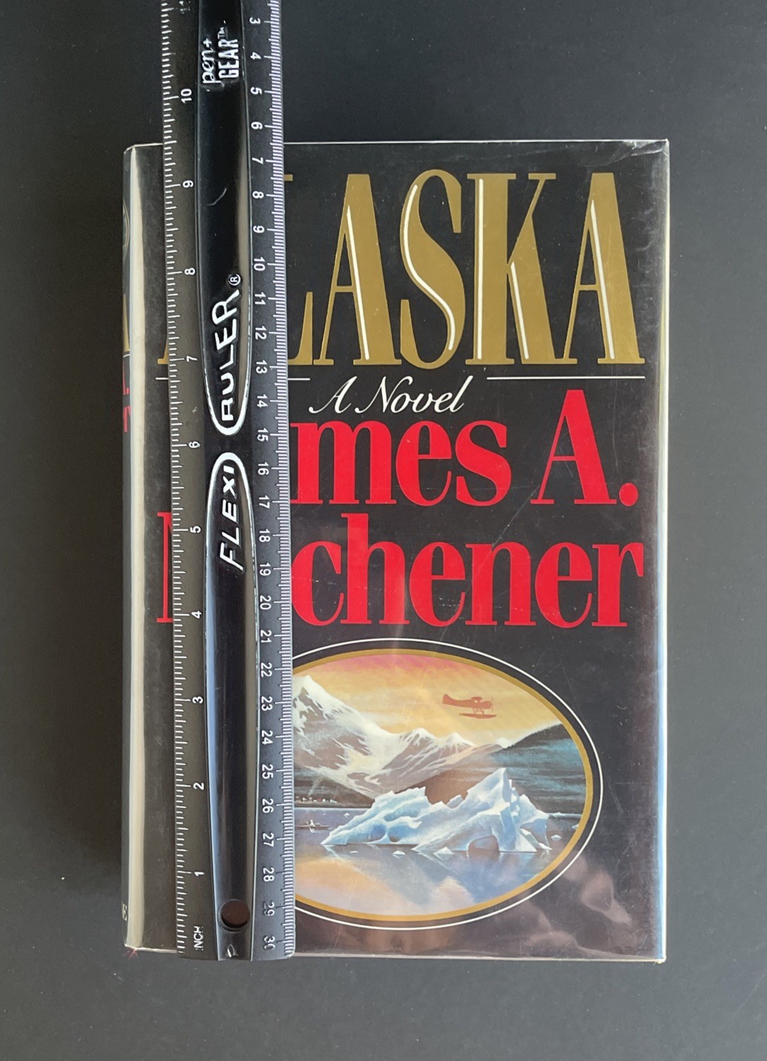 1988 “ALASKA” By James A. Michener First Edition Hardcover VTG Book