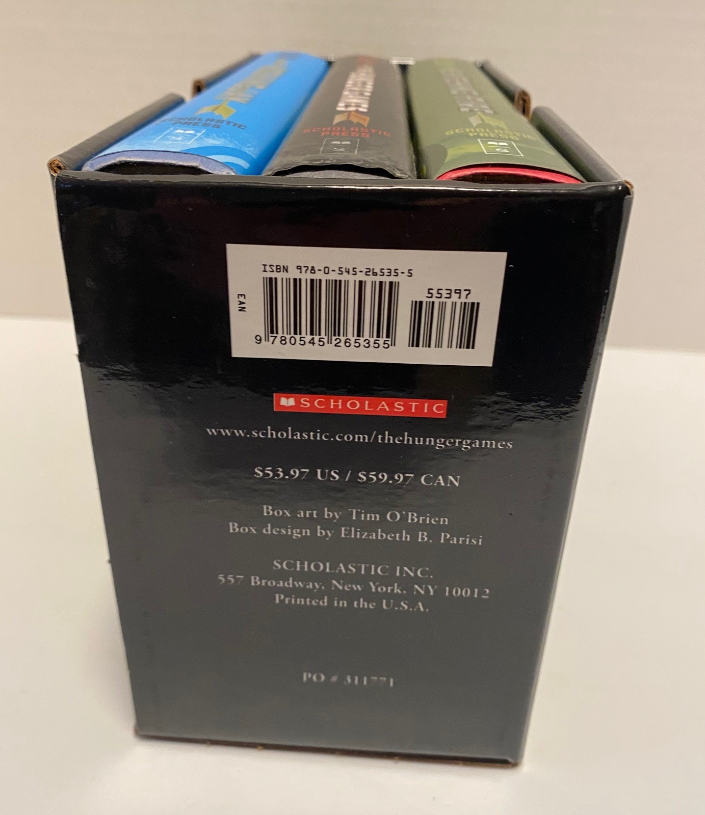 The Hunger Games Trilogy Box Set 3 Books Suzanne Collins Hardcover Original 1st