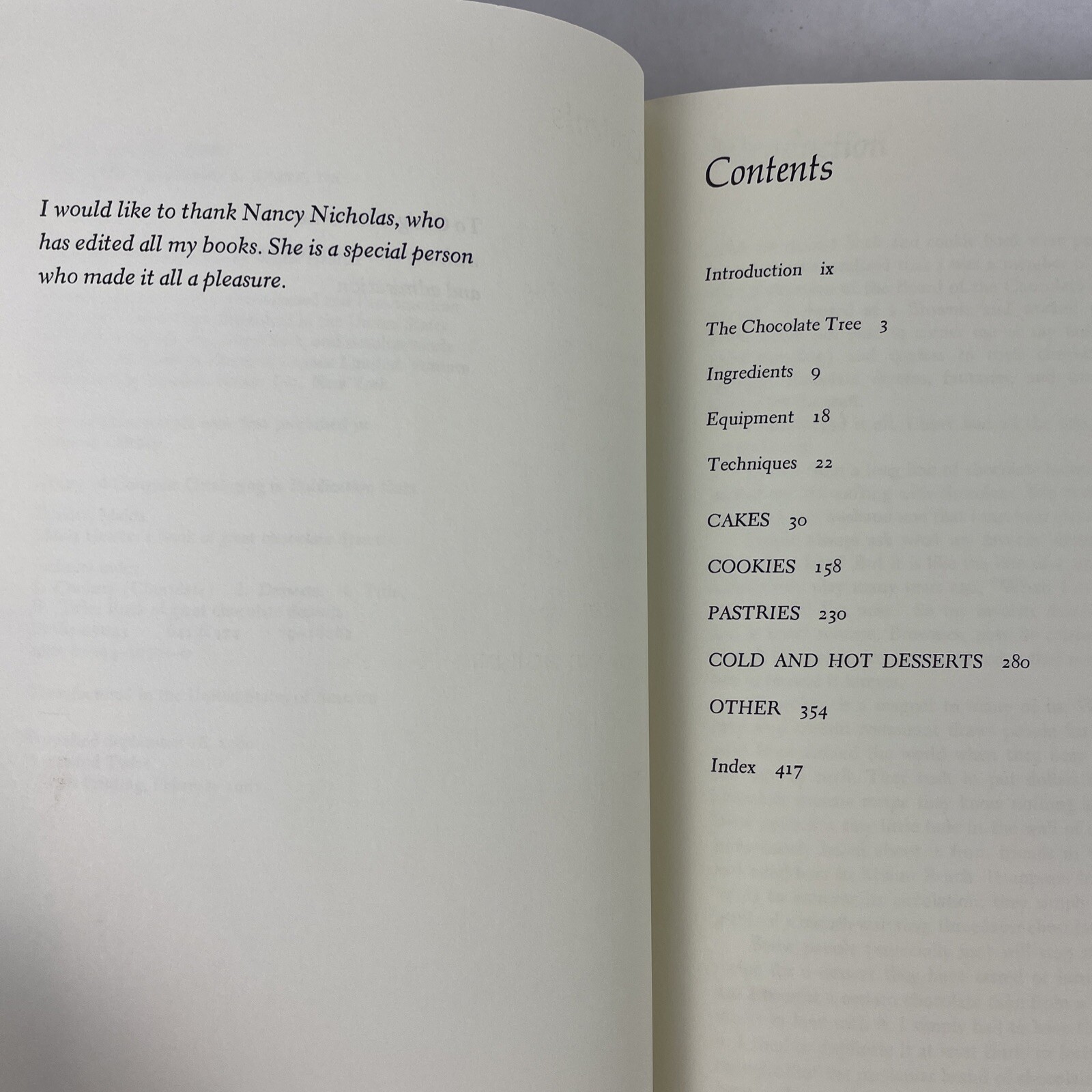 Maida Heatter’s Book Of Great Chocolate Desserts Hardcover 428 Pages