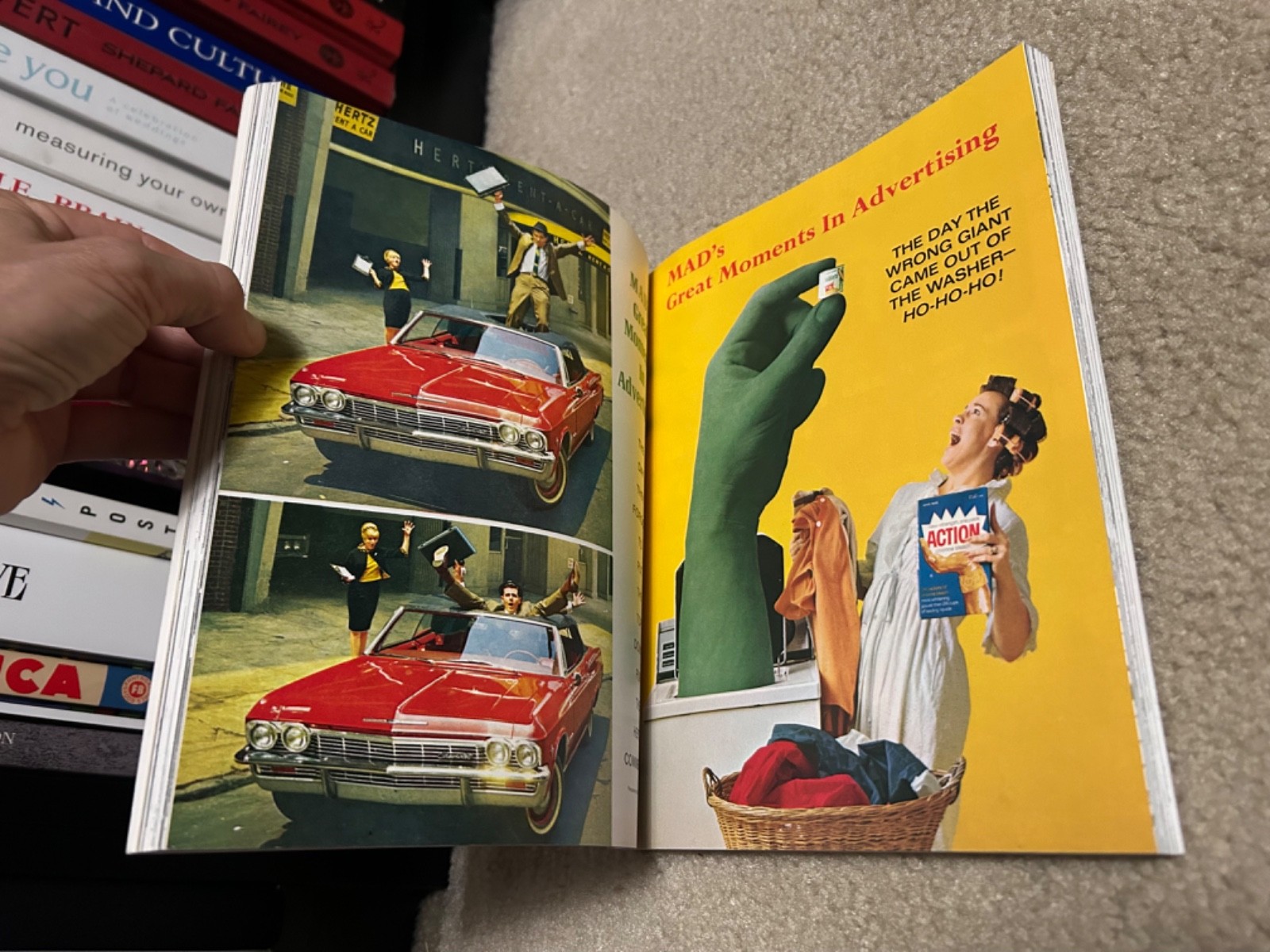 Mad about the Sixties : The Best of the Decade Comic Magazine Book