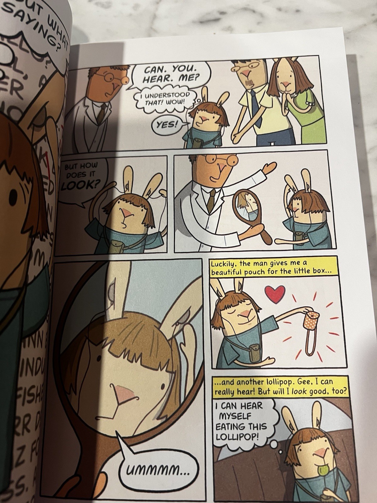 El Deafo Cece Bell Hardcover Illustrated Graphic Novel English Ages 9-12
