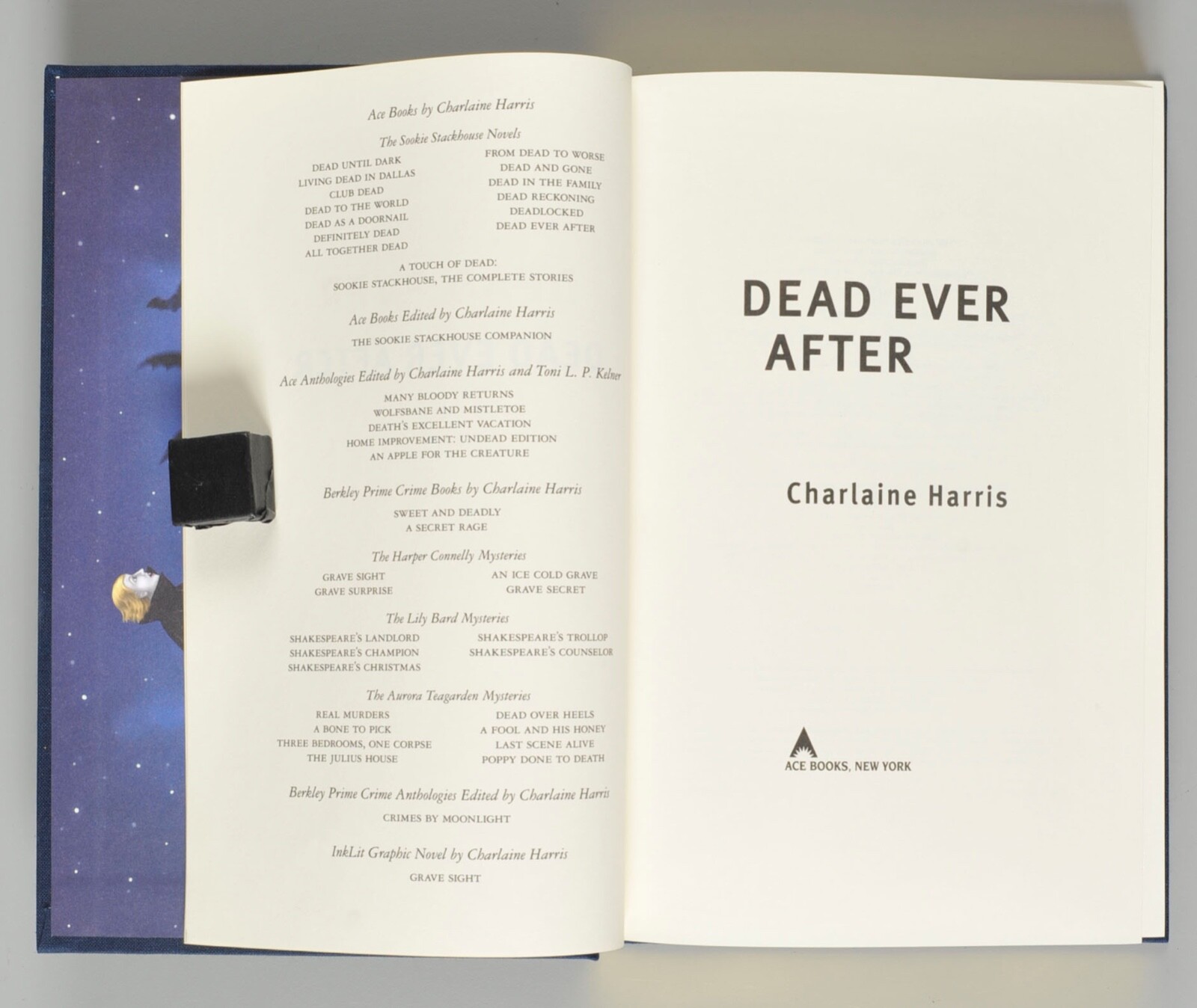 Charlaine Harris Dead Ever After First Limited Edition Linen Bound Slipcase 1270
