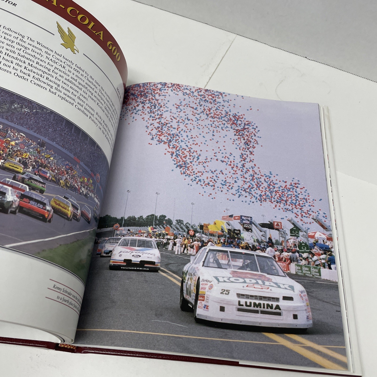Winston Cup Hardcover Book Nascar 1993 223 Pages Dust Cover