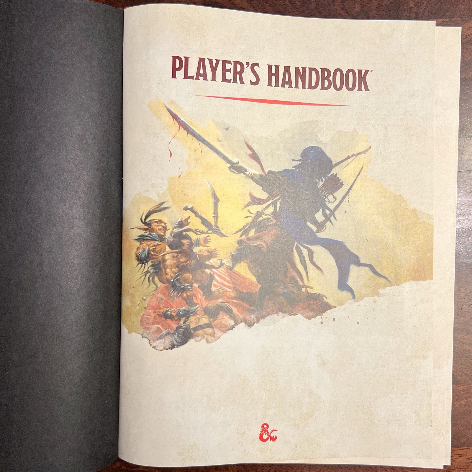 D&D Player’s Handbook 5th Edition Hardcover 2014 4th Printing Dungeons Dragons