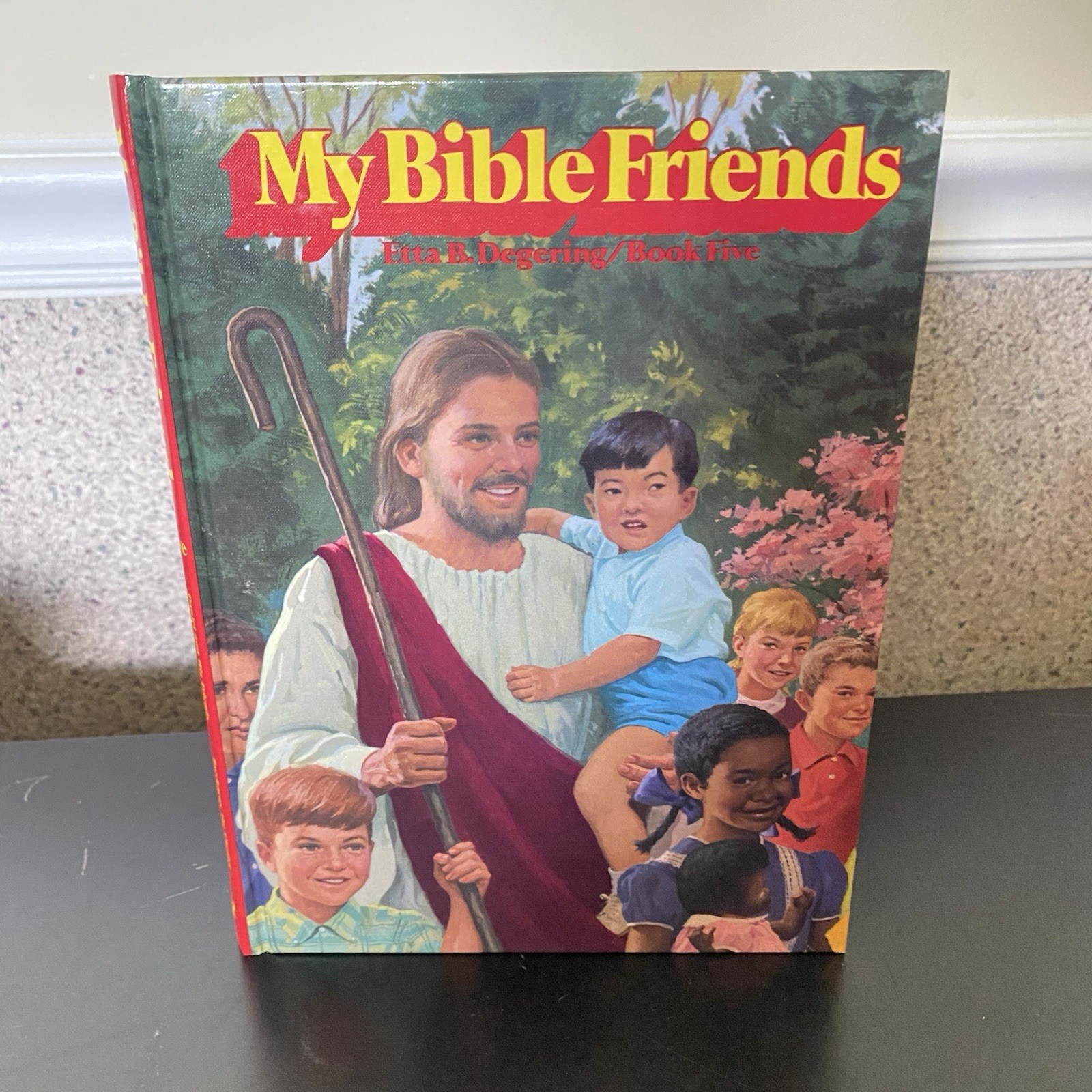 My Bible Friends 4 Volumes Etta B. Degering Books 2,3,4,5 SDA 1977 LIKE NEW