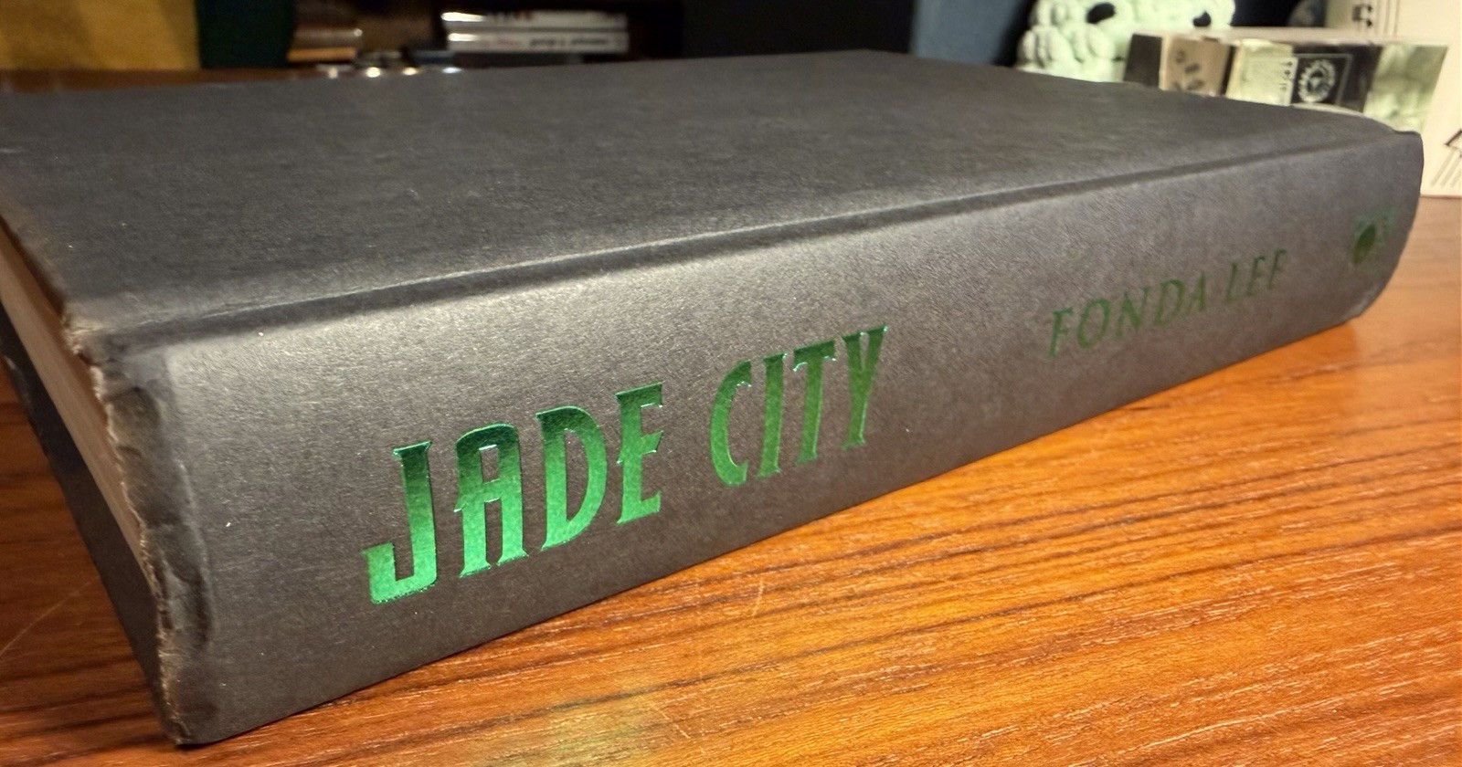 Jade City by Fonda Lee TRUE 1st EDITION/1st PRINTING Hardcover Mylar Ex-Lib NICE