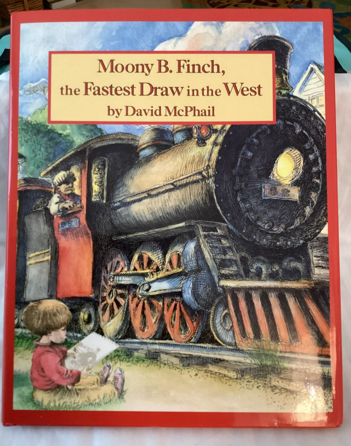 Moony B. Finch, the Fastest Draw in the West David McPhail – 1994 SIGNED
