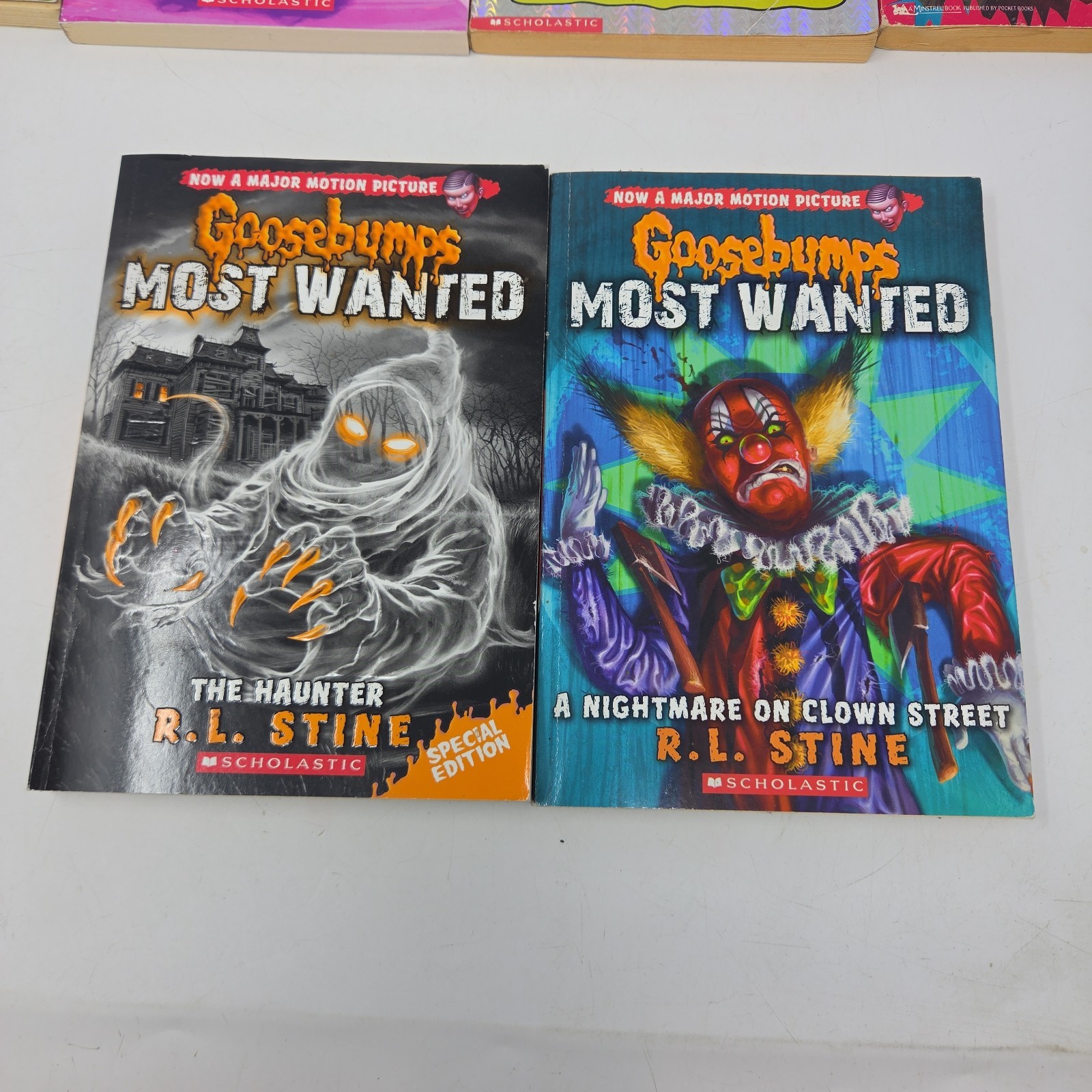 Goosebumps Books Lot Of 8 Paperback R.L. Stine Scholastic 1990s – 2000s