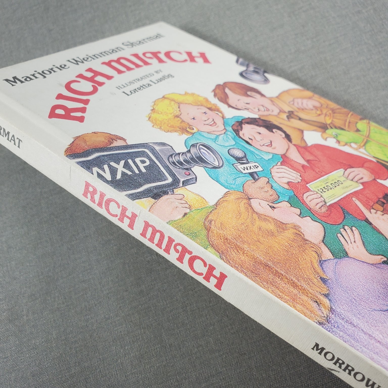 Rich Mitch Marjorie Weinman Sharmat 1983 Illustrated Children’s Book Morrow