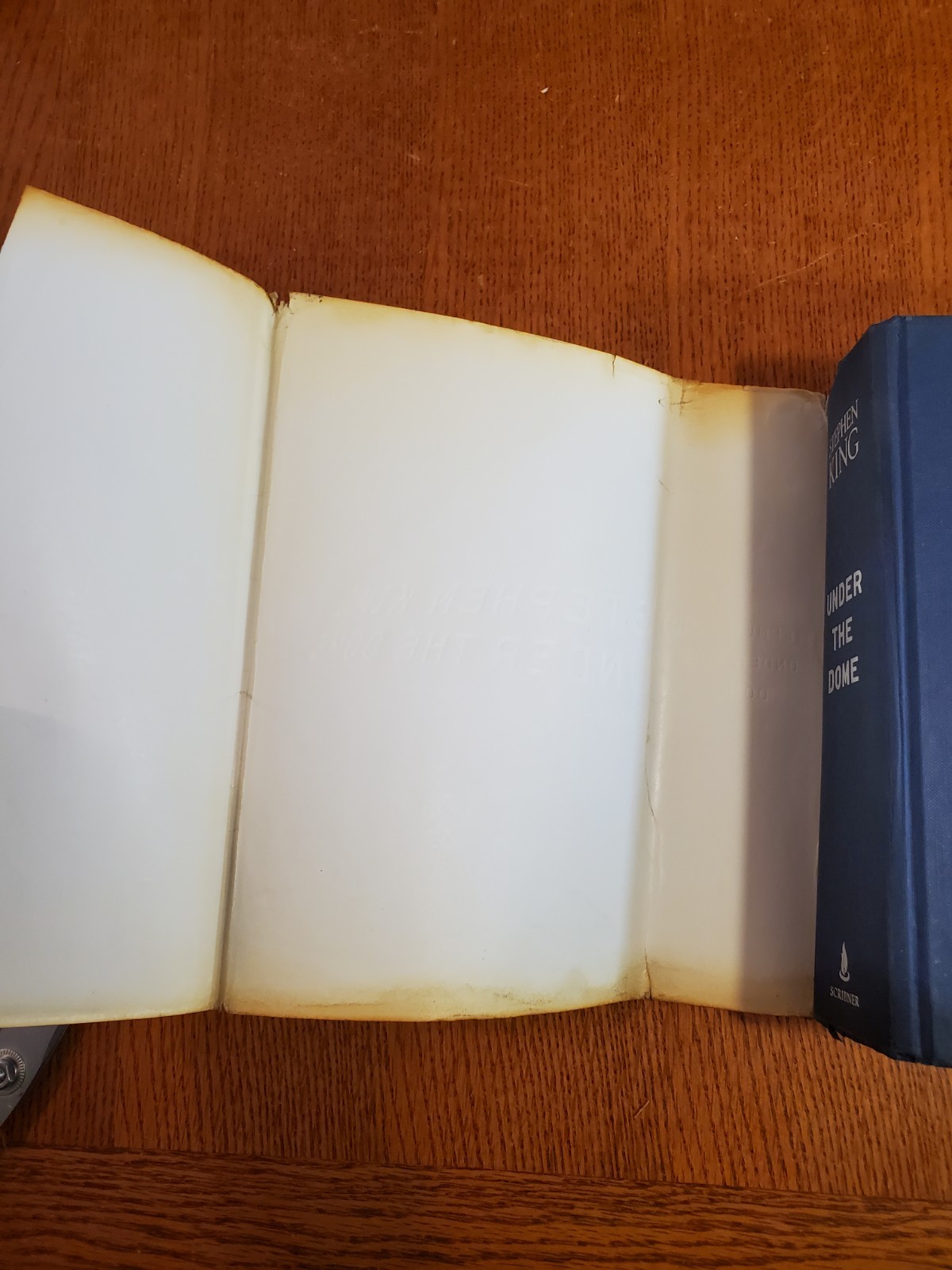 Under the Dome Stephen King HCDJ 2009 First Ed, 1st Printing Scribner