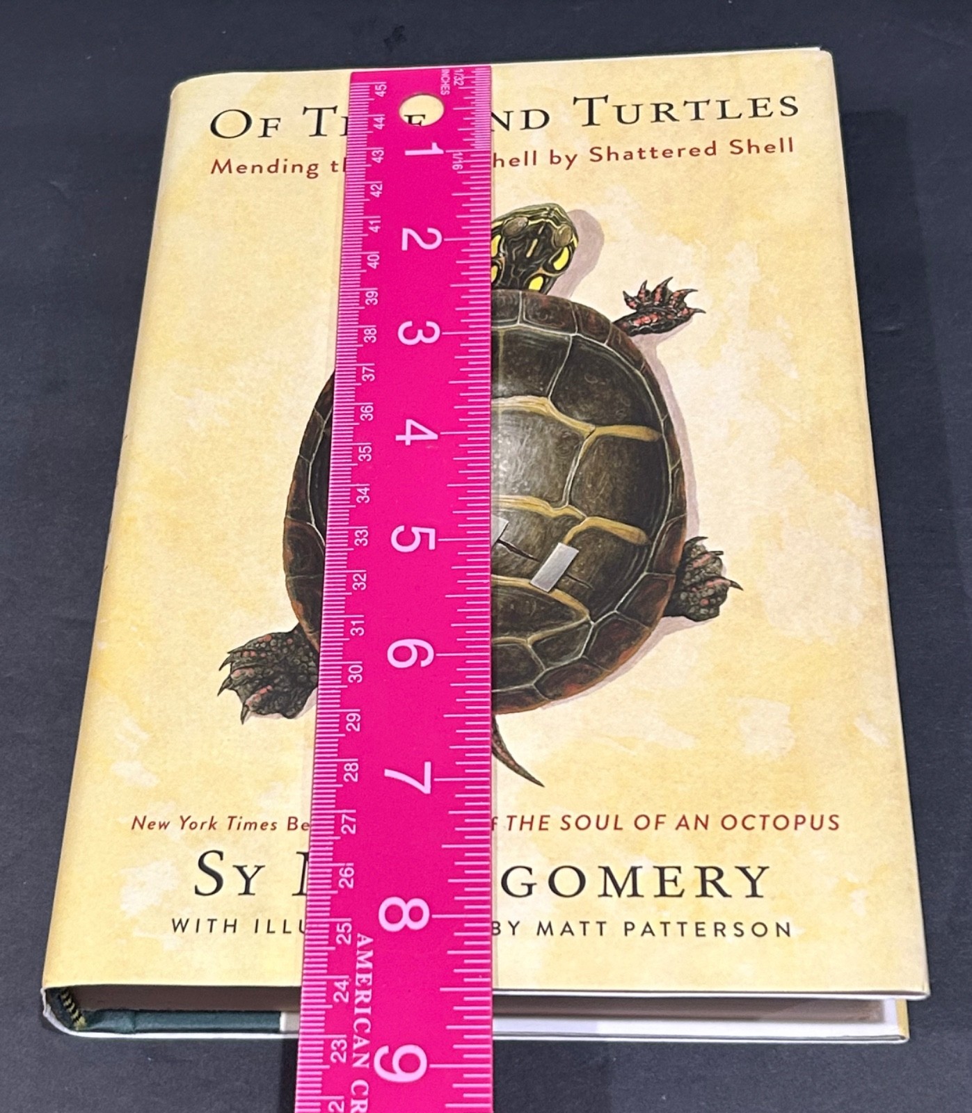 Of Time and Turtles: Mending the World Shell by Shattered Shell Sy Montgomery HC