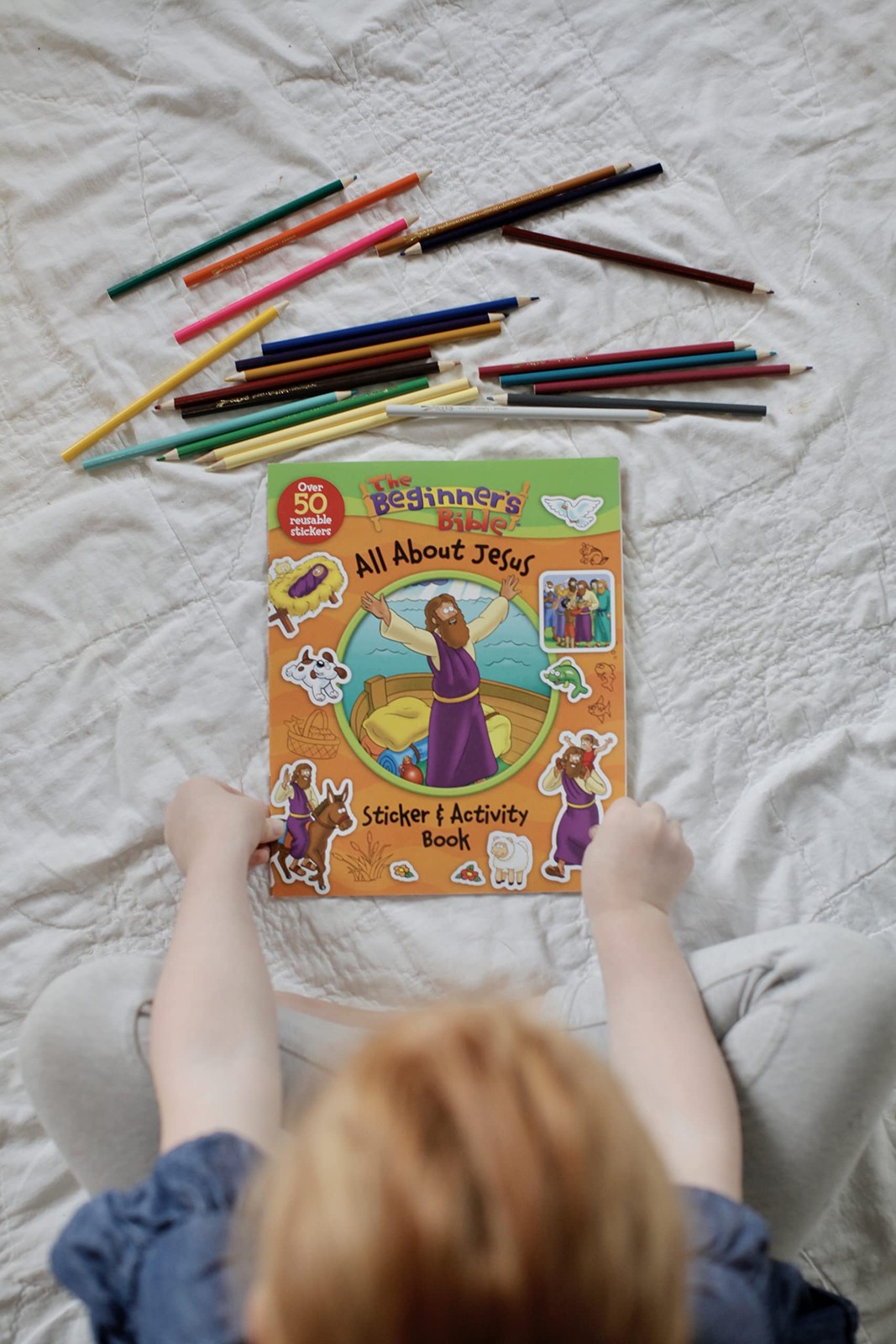 The Beginner’s Bible All About Jesus Sticker and Activity Book