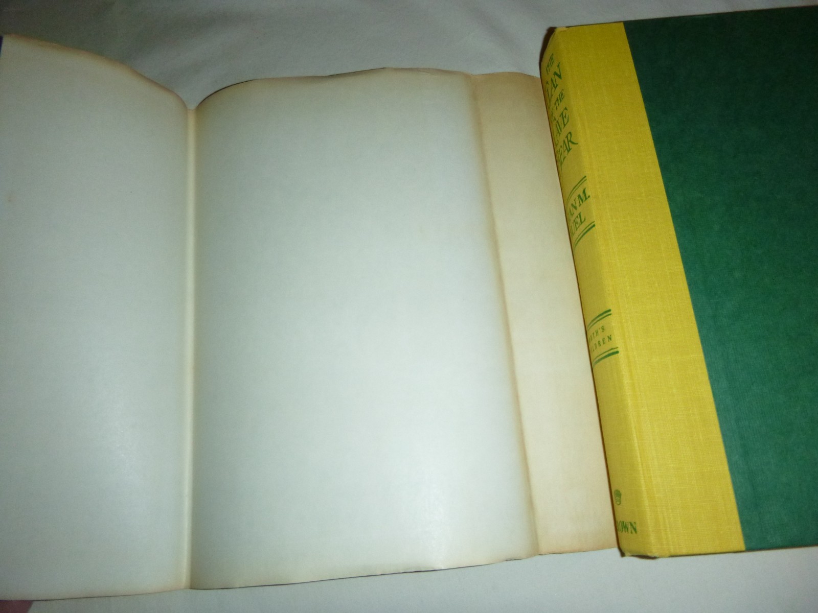 The Clan of the Cave Bear – 1st Ed. /1st Printing Jean M. Auel 1980 HC SIGNED
