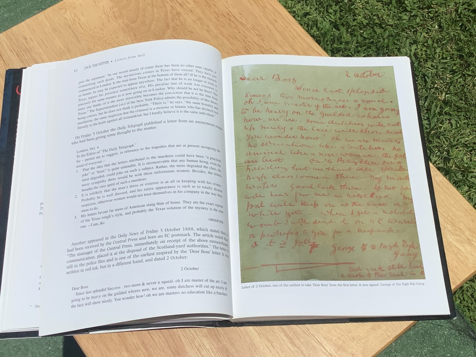 Jack the Ripper: Letters from Hell – hardcover Skinner, Keith|Evans, Stewart…