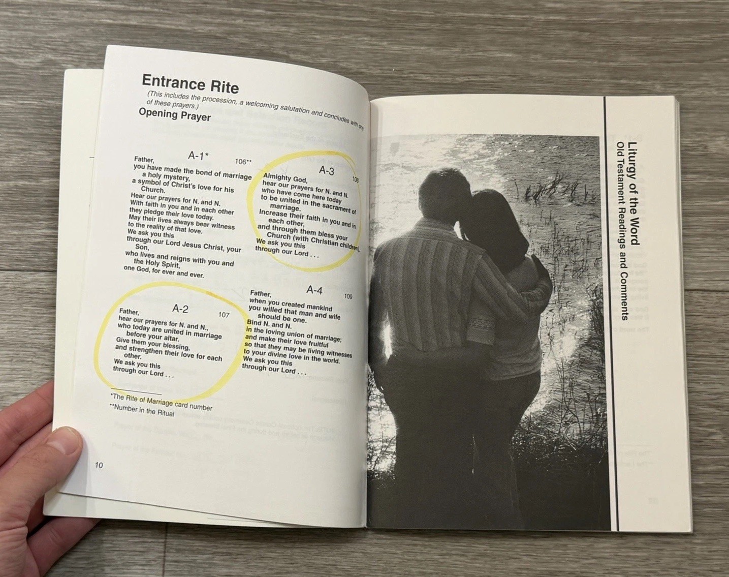 VINTAGE Together For Life Catholic Book – WRITING IN BOOK – 1997 Ave Maria Press
