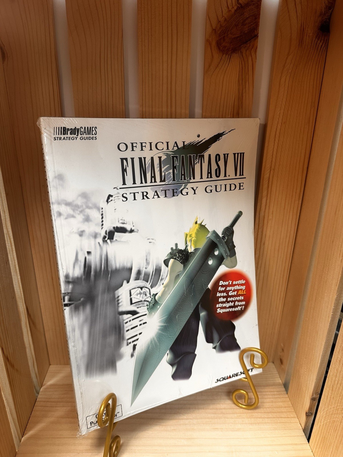 Final Fantasy VII Official Guide by David Cassady LAST NEW COPY WORLDWIDE