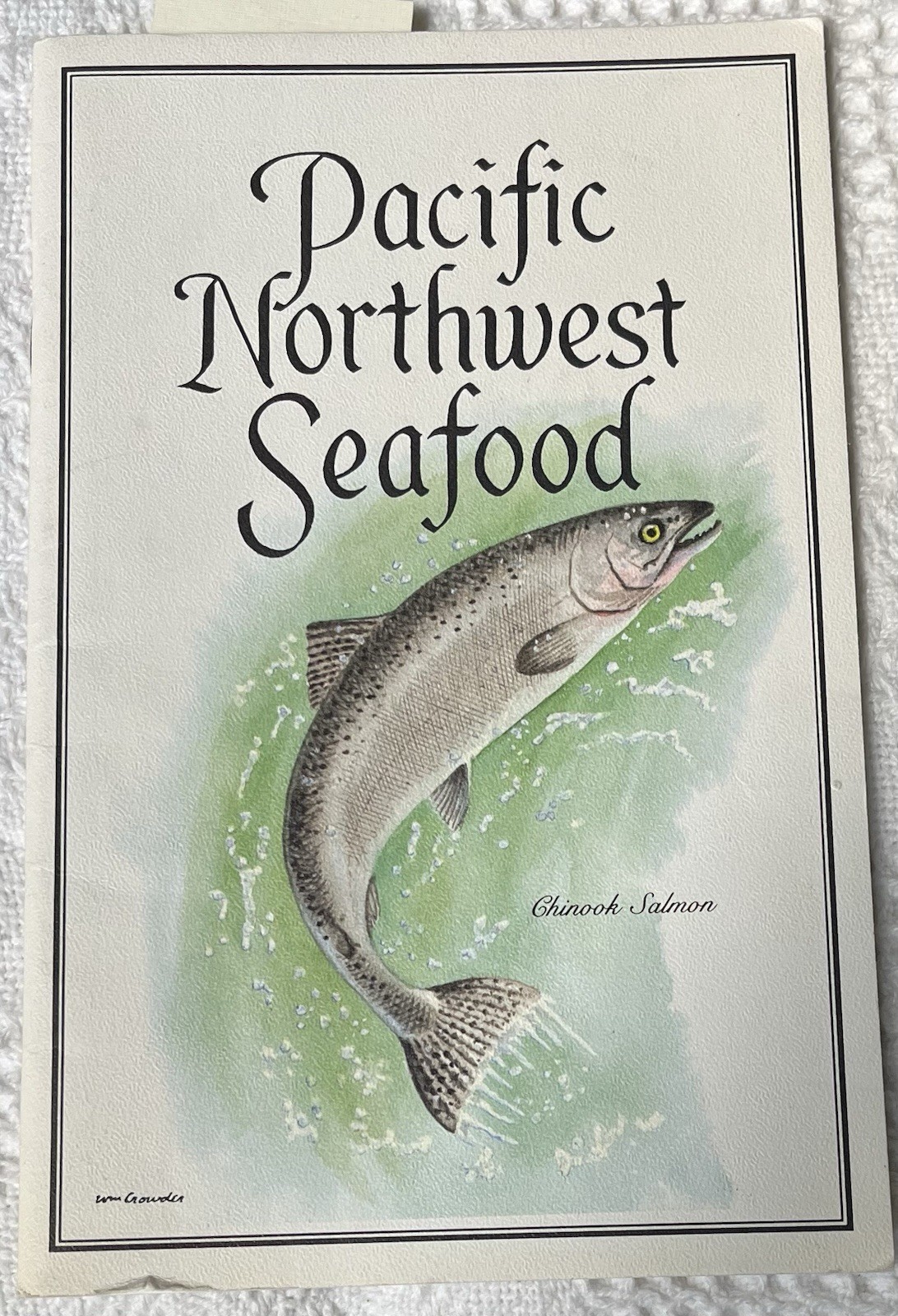 Pacific Northwest Seafood Sollars & Scott Signed 1991