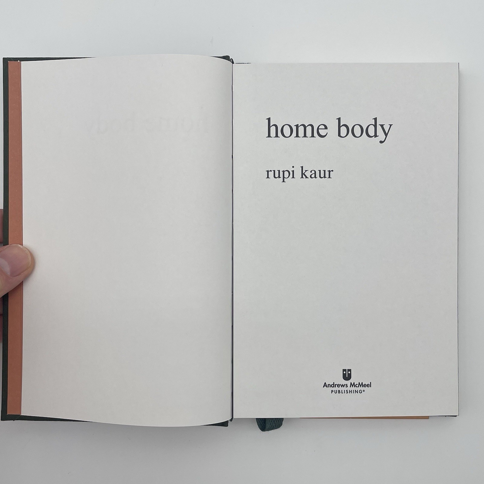 Home Body Rupi Kaur Poetry Book Promo Band Included