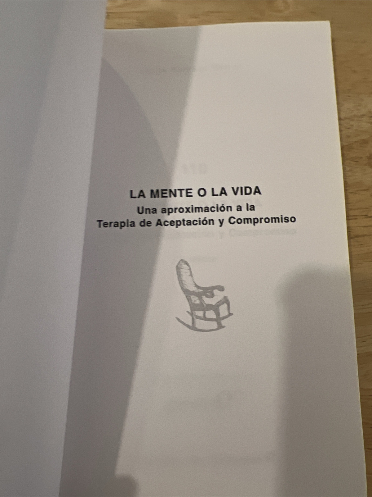LA MENTE O LA VIDA. UNA APROXIMACION A LA TERAPIA DE By Jorge Barraca – Good