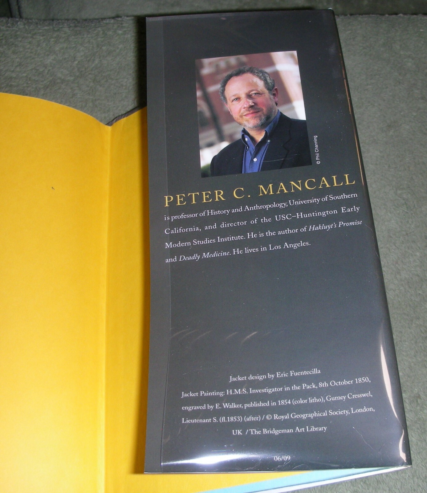 FATAL JOURNEY by Peter C. Mancall 2009 HC/DJ ~ 1st Edition 1st Printing + Cover