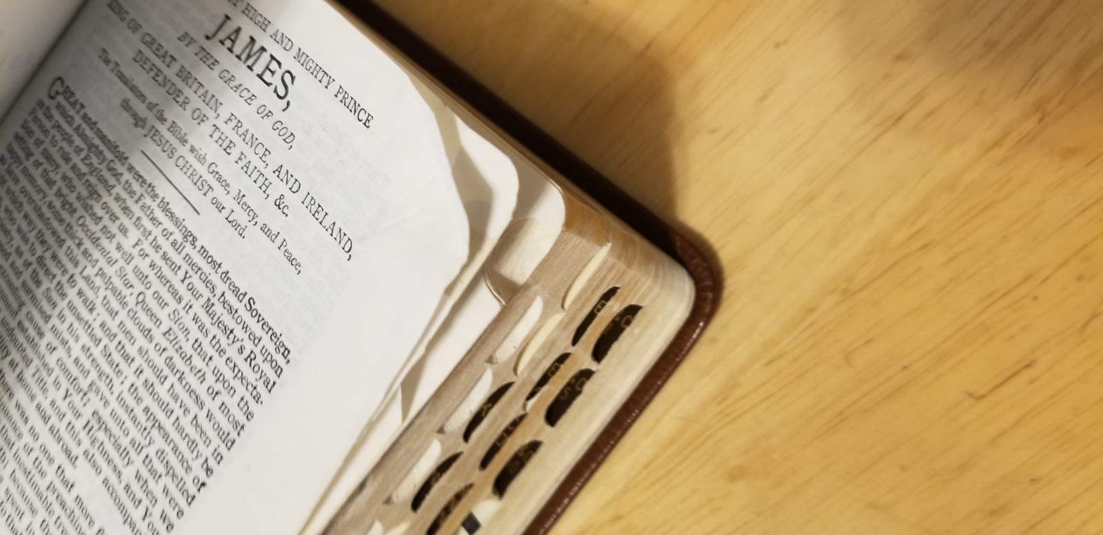 1977 LDS Quad Scriptures Holy Bible Book of Mormon Brown Leather Tabs 7” x 5”