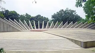 মেহেরপুরের মুজিবনগর স্মৃতিসৌধে শ্রদ্ধা নিবেদন এবং ঐতিহাসিক আম্রকাননের দৃশ্য।