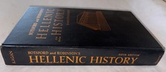BOTSFORD AND ROBINSON’S HELLENIC HISTORY By Donald Kagan – Hardcover 1989