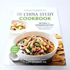 The China Study Cookbook LeAnne Campbell Wholefood Recipes Free Postage