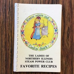 Hampshire Illinois Northen IL Steam Power Club 1977 Cookbook SEE index photos