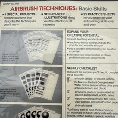 Airbrush Techniques Basic Skills Workbook 1 North Light Graphic Workbook