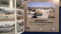 2 Verlinden Lock On Books WAR MACHINES Desert Storm Gulf War Photo File M1Abrams
