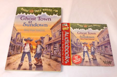 Magic Tree House #10 Ghost Town at Sundown Paperback Book & Audiobook On CD