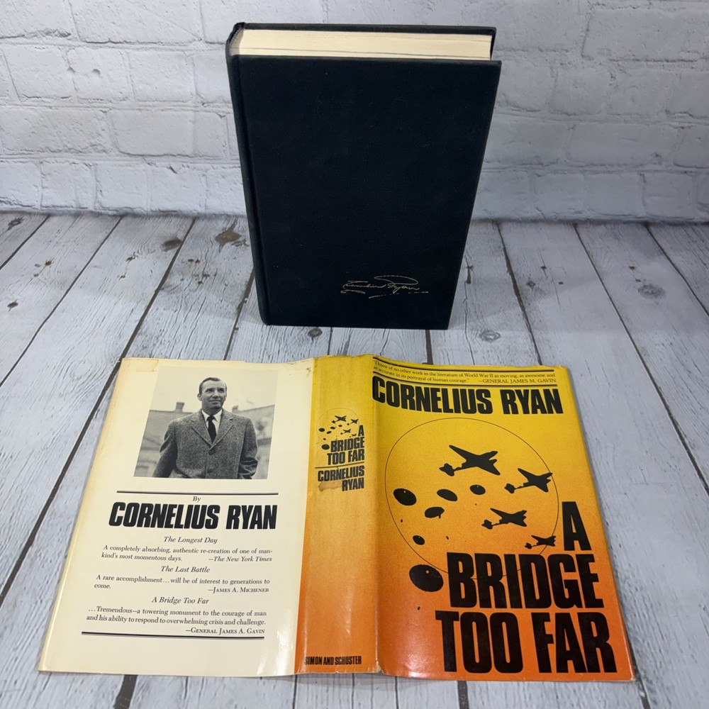 A Bridge Too Far By Cornelius Ryan WWII Hardcover DJ 1974 First Ed. 1st Printing