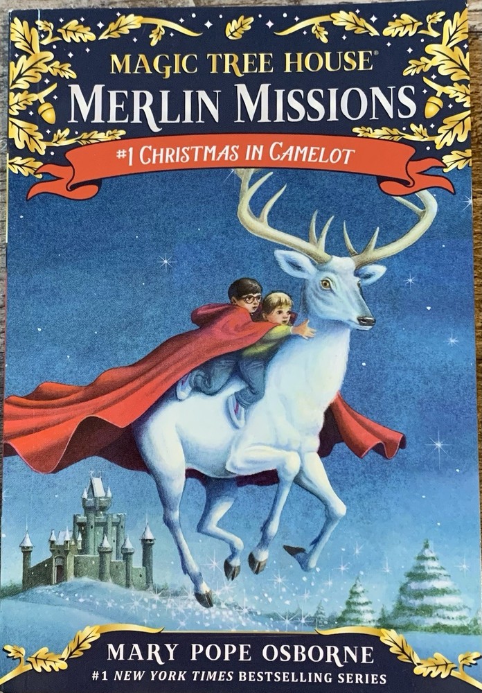 Magic Tree House Melin Missions: Christmas In Camelot Holiday Book 2001 LIKE NEW